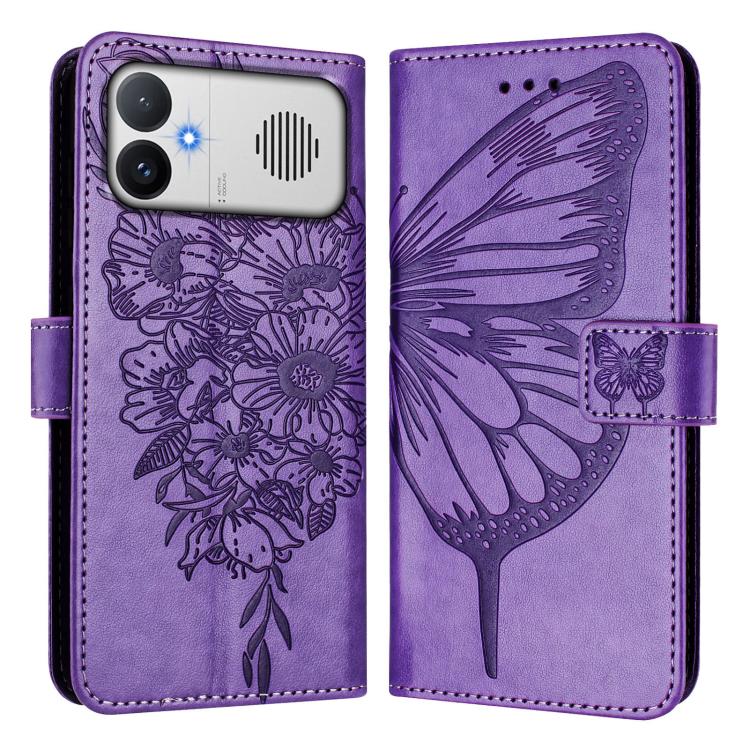 Embossed Butterfly Leather Phone Case, For Redmi K90 Max 5G, For Redmi A7 Pro 5G 171mm / Poco C81, For Redmi 15a 5G Global, For Redmi A5 4G 171.7mm / Poco C71 4G, For Redmi Turbo 5 5G Global / Poco X8 Pro, For Redmi Note 15 Pro+ 5G Global 163.3mm