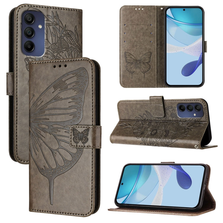 Embossed Butterfly Leather Phone Case, For Samsung Galaxy A56 5G Global, For Samsung Galaxy A26 5G Global, For Samsung Galaxy A16 5G, For Samsung Galaxy A06 4G