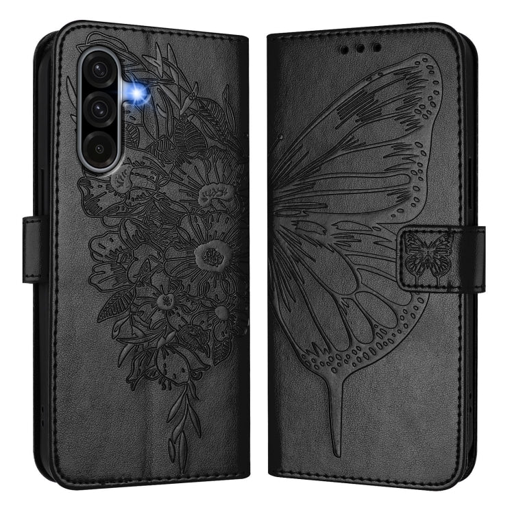 Embossed Butterfly Leather Phone Case, For Samsung Galaxy A56 5G Global, For Samsung Galaxy A26 5G Global, For Samsung Galaxy A16 5G, For Samsung Galaxy A06 4G