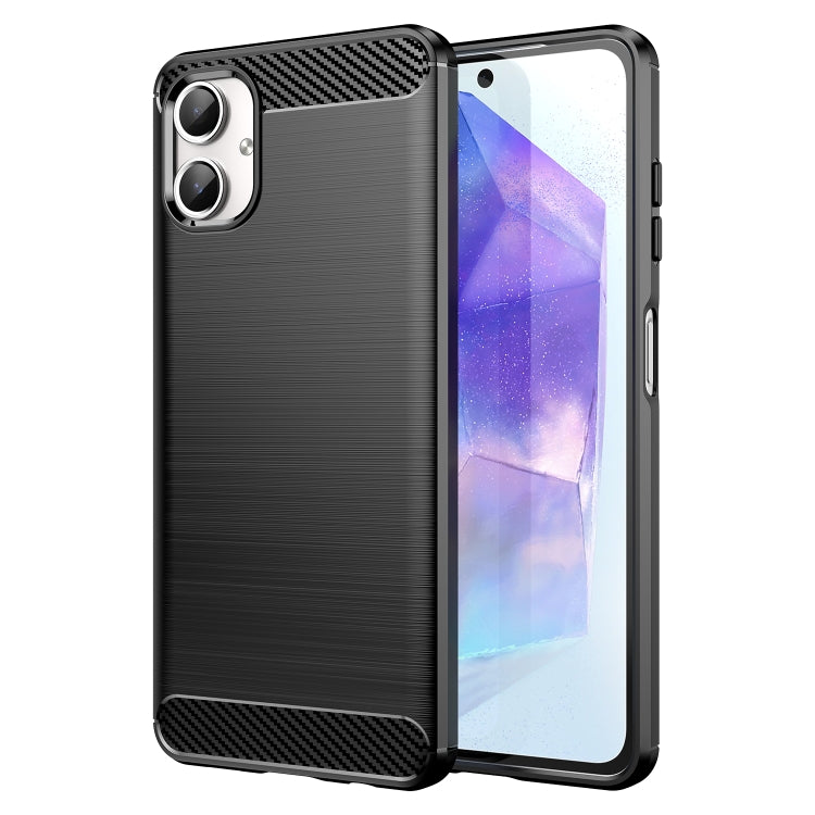 Carbon Fiber Brushed Texture TPU Phone Case, For Samsung Galaxy A26 5G, For Samsung Galaxy A36 5G, For Samsung Galaxy A06 4G