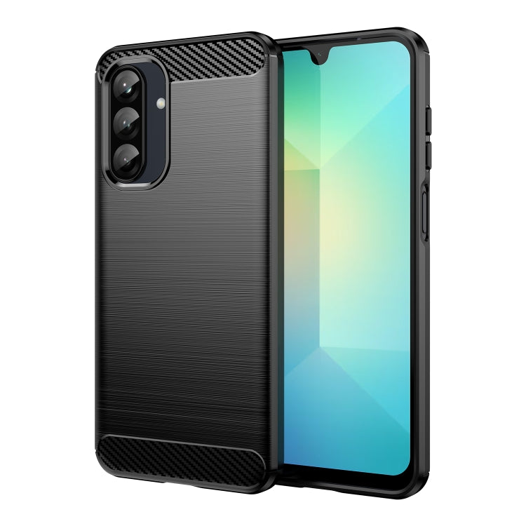 Carbon Fiber Brushed Texture TPU Phone Case, For Samsung Galaxy A26 5G, For Samsung Galaxy A36 5G, For Samsung Galaxy A06 4G