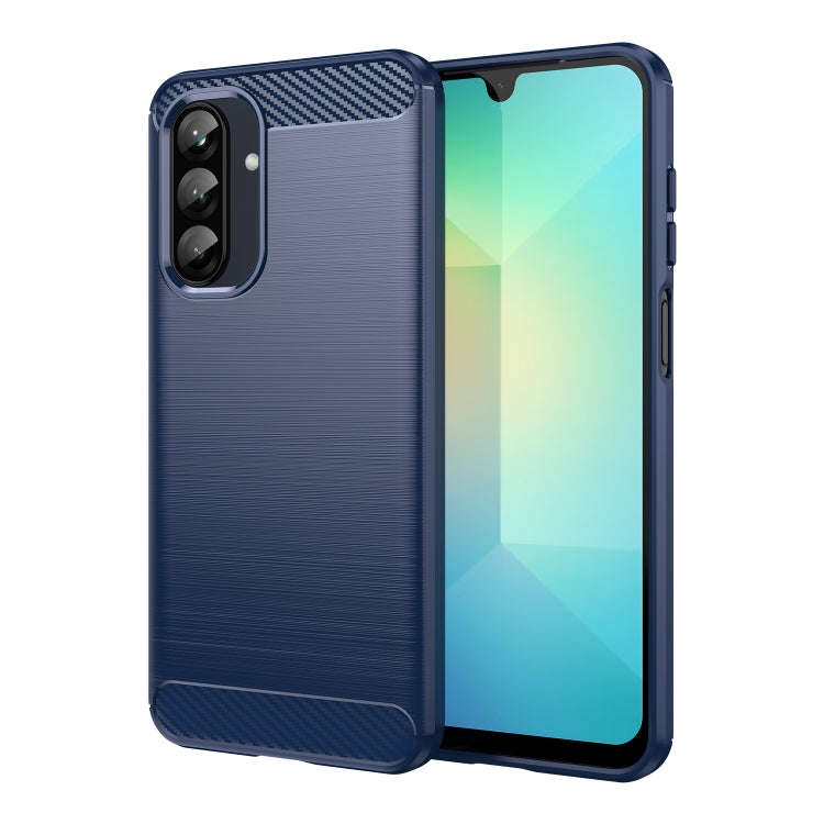 Carbon Fiber Brushed Texture TPU Phone Case, For Samsung Galaxy A26 5G, For Samsung Galaxy A36 5G, For Samsung Galaxy A06 4G