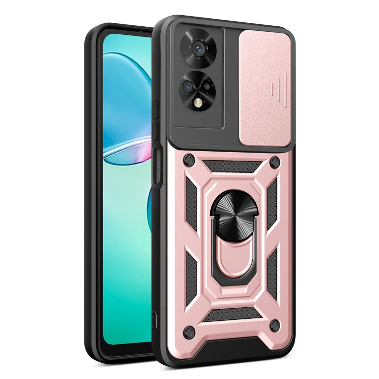 Sliding Camera Cover Design TPU+PC Phone Case, For TCL 50 NxtPaper / 50 Pro NxtPaper, For TCL 50 LE 4G, For TCL 50 SE, For TCL 405 / 406 / 408