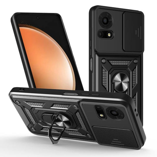 Sliding Camera Cover Design TPU+PC Phone Case, For TCL 50 NxtPaper / 50 Pro NxtPaper, For TCL 50 LE 4G, For TCL 50 SE, For TCL 405 / 406 / 408