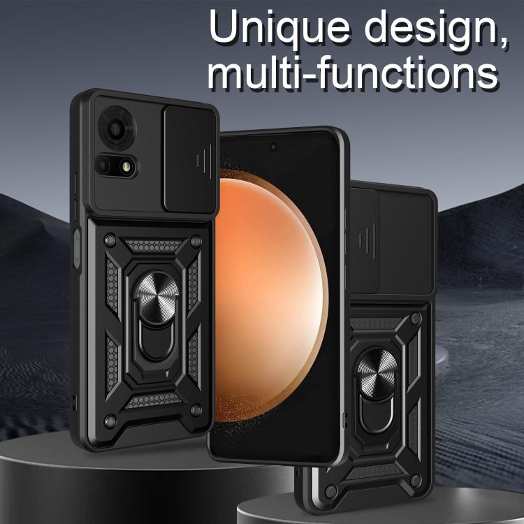 Sliding Camera Cover Design TPU+PC Phone Case, For TCL 50 NxtPaper / 50 Pro NxtPaper, For TCL 50 LE 4G, For TCL 50 SE, For TCL 405 / 406 / 408