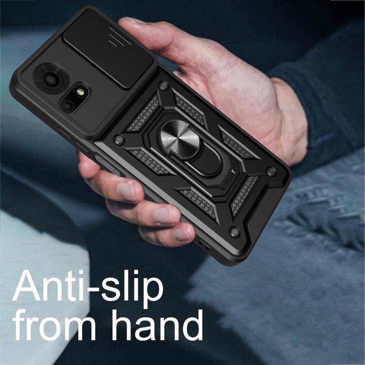 Sliding Camera Cover Design TPU+PC Phone Case, For TCL 50 NxtPaper / 50 Pro NxtPaper, For TCL 50 LE 4G, For TCL 50 SE, For TCL 405 / 406 / 408