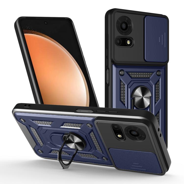 Sliding Camera Cover Design TPU+PC Phone Case, For TCL 50 NxtPaper / 50 Pro NxtPaper, For TCL 50 LE 4G, For TCL 50 SE, For TCL 405 / 406 / 408
