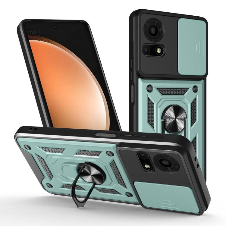 Sliding Camera Cover Design TPU+PC Phone Case, For TCL 50 NxtPaper / 50 Pro NxtPaper, For TCL 50 LE 4G, For TCL 50 SE, For TCL 405 / 406 / 408