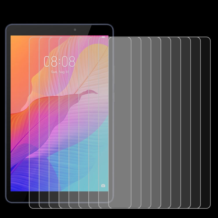 25 PCS 9H HD Explosion-proof Tempered Glass Film, For Huawei MatePad 10.8, For Huawei Tablet C5 8.0, For Huawei Tablet C5 10.4, For Huawei Tablet C3 8.0, For Samsung Galaxy Tab A7 T500