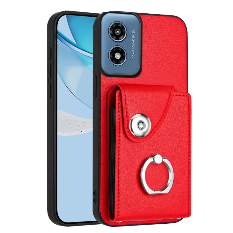 Organ Card Bag Ring Holder Phone Case, For Motorola Moto G Stylus 5G 2024, For Motorola Moto G Play 2024 5G, For Motorola Moto G Power 2024 5G