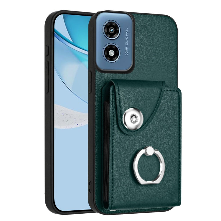 Organ Card Bag Ring Holder Phone Case, For Motorola Moto G Stylus 5G 2024, For Motorola Moto G Play 2024 5G, For Motorola Moto G Power 2024 5G