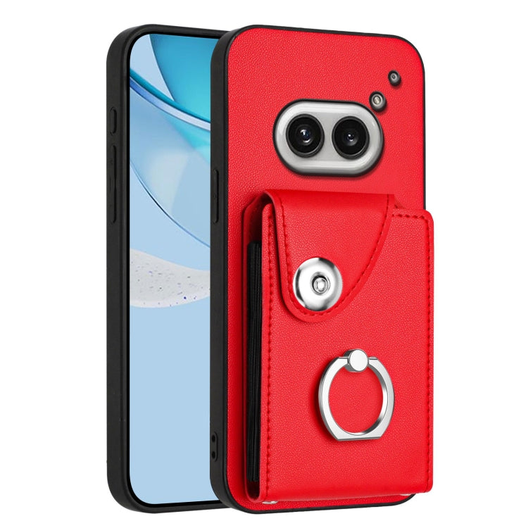 Organ Card Bag Ring Holder Phone Case, For Nothing CMF Phone 2 Pro, For Nothing Phone 3a, For Nothing Phone 3a Pro, For Nothing CMF Phone 1, For Nothing Phone 2a