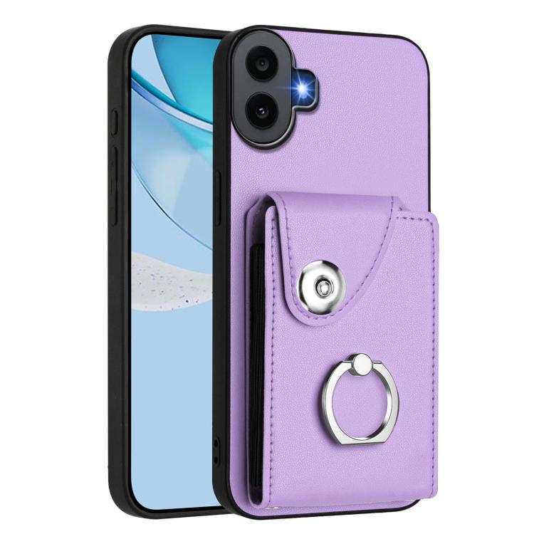 Organ Card Bag Ring Holder Phone Case, For Nothing CMF Phone 2 Pro, For Nothing Phone 3a, For Nothing Phone 3a Pro, For Nothing CMF Phone 1, For Nothing Phone 2a