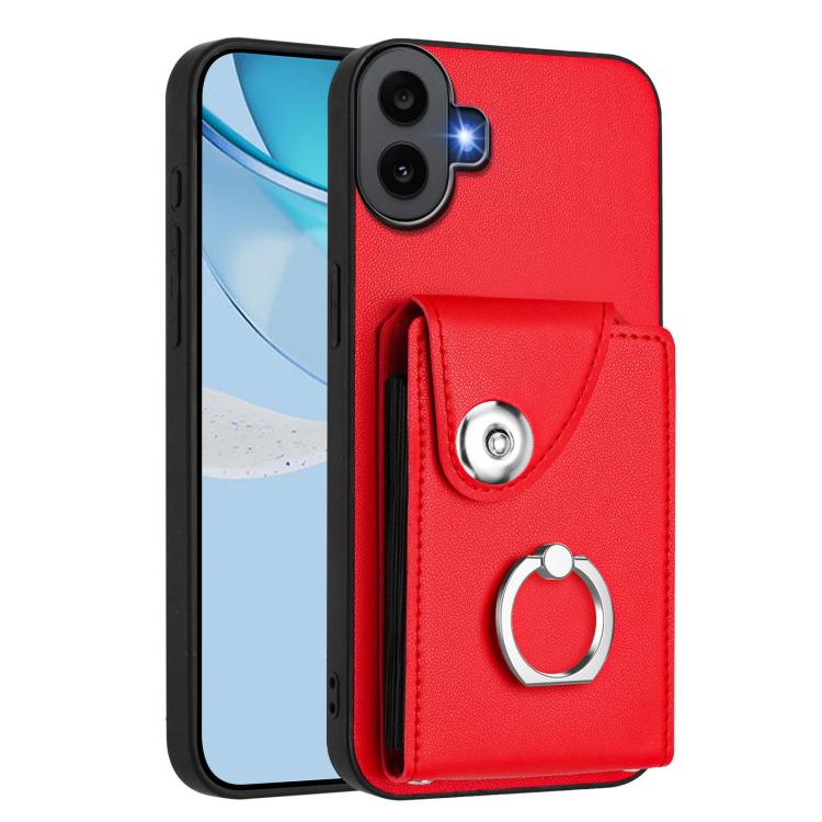 Organ Card Bag Ring Holder Phone Case, For Nothing CMF Phone 2 Pro, For Nothing Phone 3a, For Nothing Phone 3a Pro, For Nothing CMF Phone 1, For Nothing Phone 2a