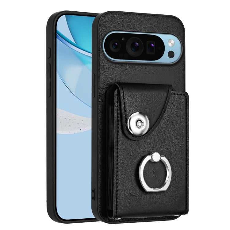 Organ Card Bag Ring Holder Phone Case, For Google Pixel 10 Pro XL, For Google Pixel 10 / 10 Pro, For Google Pixel 9 Pro XL, For Google Pixel 9 / 9 Pro, For Google Pixel 8a, For Google Pixel 8 Pro, For Google Pixel 8