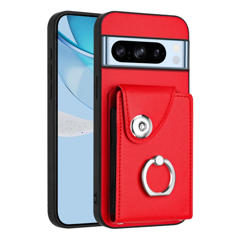 Organ Card Bag Ring Holder Phone Case, For Google Pixel 10 Pro XL, For Google Pixel 10 / 10 Pro, For Google Pixel 9 Pro XL, For Google Pixel 9 / 9 Pro, For Google Pixel 8a, For Google Pixel 8 Pro, For Google Pixel 8
