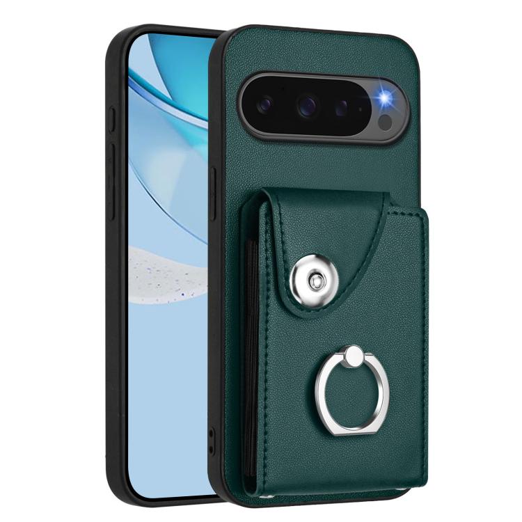 Organ Card Bag Ring Holder Phone Case, For Google Pixel 10 Pro XL, For Google Pixel 10 / 10 Pro, For Google Pixel 9 Pro XL, For Google Pixel 9 / 9 Pro, For Google Pixel 8a, For Google Pixel 8 Pro, For Google Pixel 8
