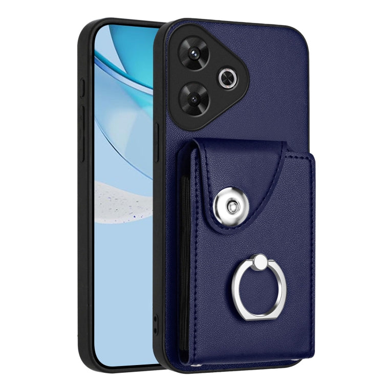 Organ Card Bag Ring Holder Phone Case, For Redmi Turbo 4 Pro / Poco F7, For Redmi A5 4G 171.7mm / Poco C71, For Redmi Note 14 5G Global, For Redmi Note 14 Pro+ 5G Global, For Redmi Note 14 Pro 5G Global, For Redmi Note 13R, For Redmi 13 4G / 5G        ...