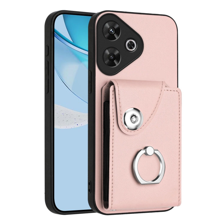 Organ Card Bag Ring Holder Phone Case, For Redmi Turbo 4 Pro / Poco F7, For Redmi A5 4G 171.7mm / Poco C71, For Redmi Note 14 5G Global, For Redmi Note 14 Pro+ 5G Global, For Redmi Note 14 Pro 5G Global, For Redmi Note 13R, For Redmi 13 4G / 5G        ...