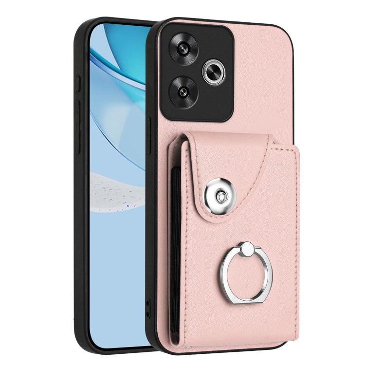 Organ Card Bag Ring Holder Phone Case, For Redmi Turbo 4 Pro / Poco F7, For Redmi A5 4G 171.7mm / Poco C71, For Redmi Note 14 5G Global, For Redmi Note 14 Pro+ 5G Global, For Redmi Note 14 Pro 5G Global, For Redmi Note 13R, For Redmi 13 4G / 5G        ...