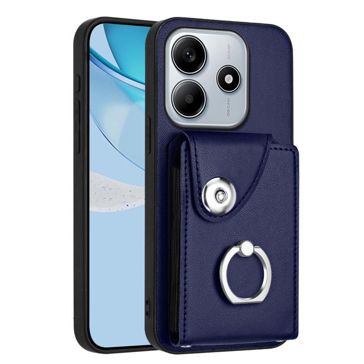 Organ Card Bag Ring Holder Phone Case, For Redmi Turbo 4 Pro / Poco F7, For Redmi A5 4G 171.7mm / Poco C71, For Redmi Note 14 5G Global, For Redmi Note 14 Pro+ 5G Global, For Redmi Note 14 Pro 5G Global, For Redmi Note 13R, For Redmi 13 4G / 5G        ...