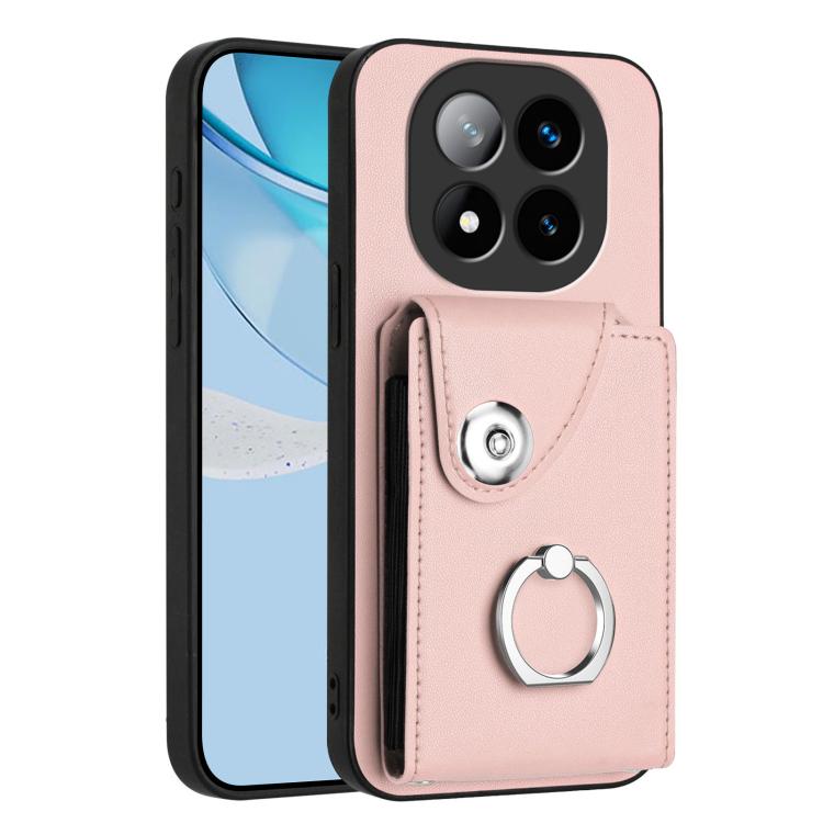 Organ Card Bag Ring Holder Phone Case, For Redmi Turbo 4 Pro / Poco F7, For Redmi A5 4G 171.7mm / Poco C71, For Redmi Note 14 5G Global, For Redmi Note 14 Pro+ 5G Global, For Redmi Note 14 Pro 5G Global, For Redmi Note 13R, For Redmi 13 4G / 5G        ...