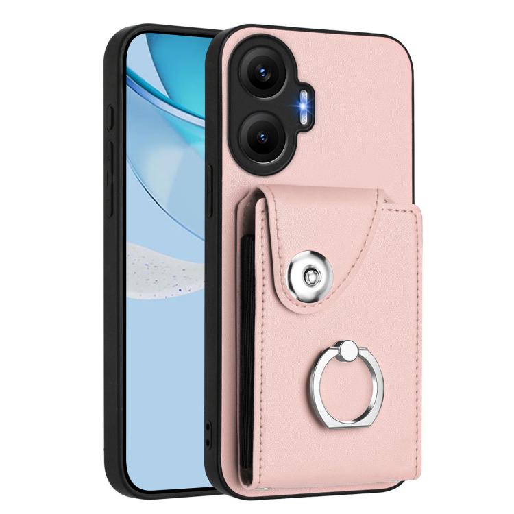 Organ Card Bag Ring Holder Phone Case, For Redmi Turbo 4 Pro / Poco F7, For Redmi A5 4G 171.7mm / Poco C71, For Redmi Note 14 5G Global, For Redmi Note 14 Pro+ 5G Global, For Redmi Note 14 Pro 5G Global, For Redmi Note 13R, For Redmi 13 4G / 5G        ...