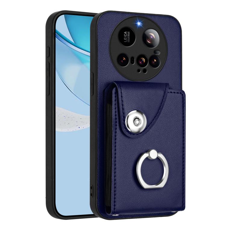 Organ Card Bag Ring Holder Phone Case, For Xiaomi 15 Ultra, For Xiaomi Poco X7 Pro, For Xiaomi Poco F6 5G India, For Xiaomi Civi 4 Pro