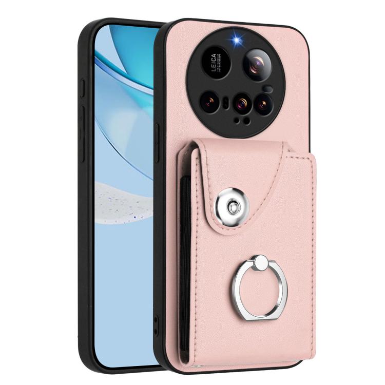 Organ Card Bag Ring Holder Phone Case, For Xiaomi 15 Ultra, For Xiaomi Poco X7 Pro, For Xiaomi Poco F6 5G India, For Xiaomi Civi 4 Pro