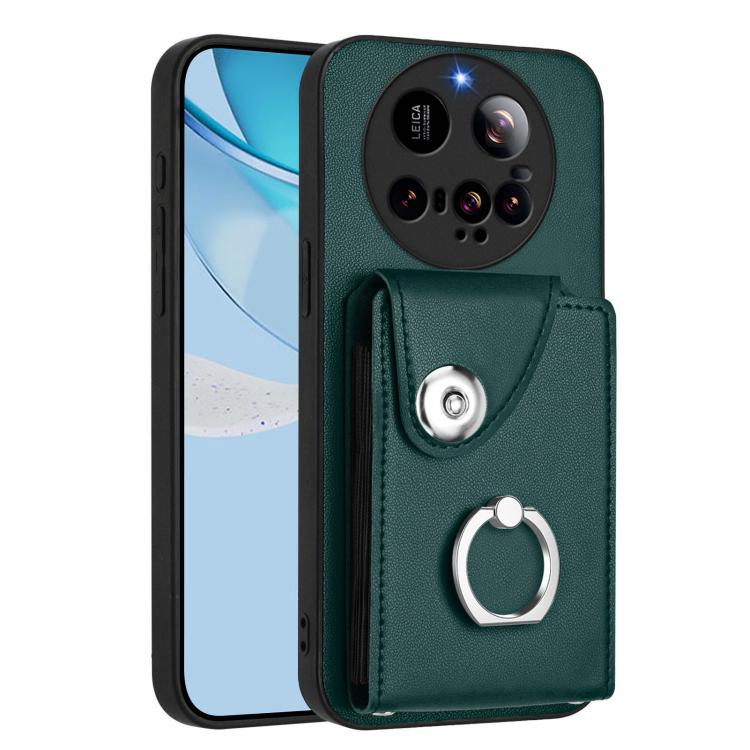 Organ Card Bag Ring Holder Phone Case, For Xiaomi 15 Ultra, For Xiaomi Poco X7 Pro, For Xiaomi Poco F6 5G India, For Xiaomi Civi 4 Pro