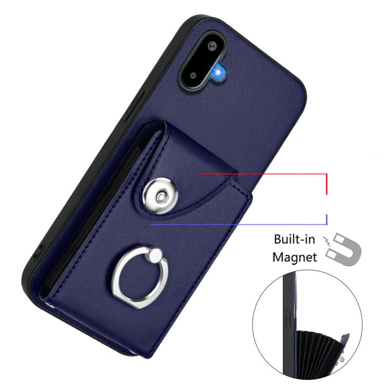 Organ Card Bag Ring Holder Phone Case, For Samsung Galaxy F06 5G / M06 5G, For Samsung Galaxy F15 / M15