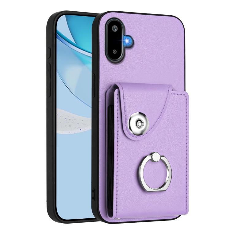 Organ Card Bag Ring Holder Phone Case, For Samsung Galaxy F06 5G / M06 5G, For Samsung Galaxy F15 / M15