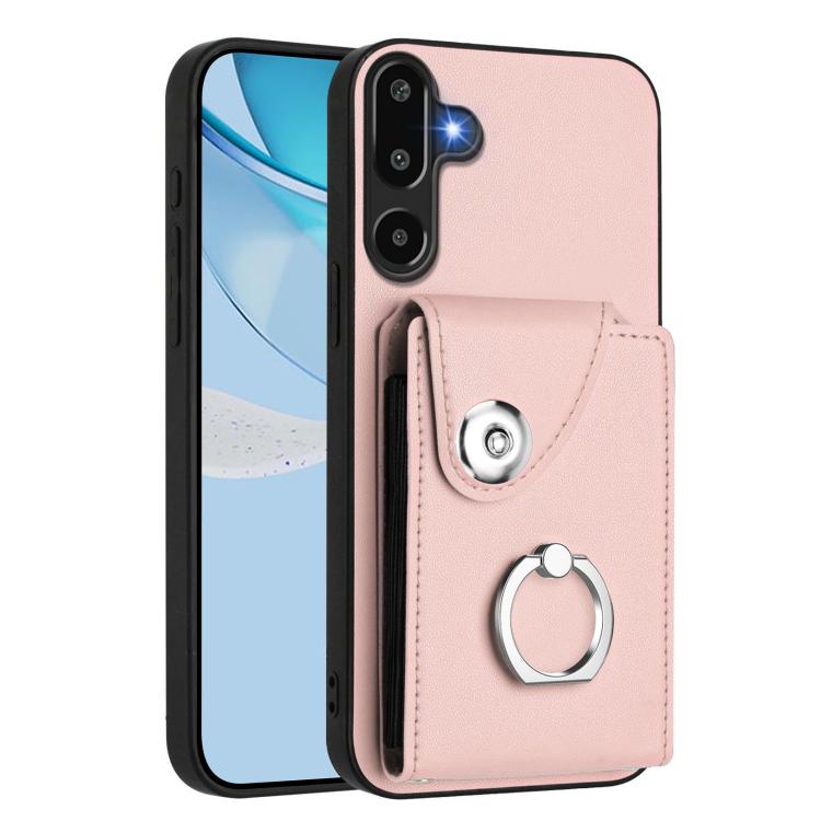 Organ Card Bag Ring Holder Phone Case, For Samsung Galaxy M56 5G, For Samsung Galaxy M16 5G / F16 5G, For Samsung Galaxy M35 5G, For Samsung Galaxy M55 / C55 5G