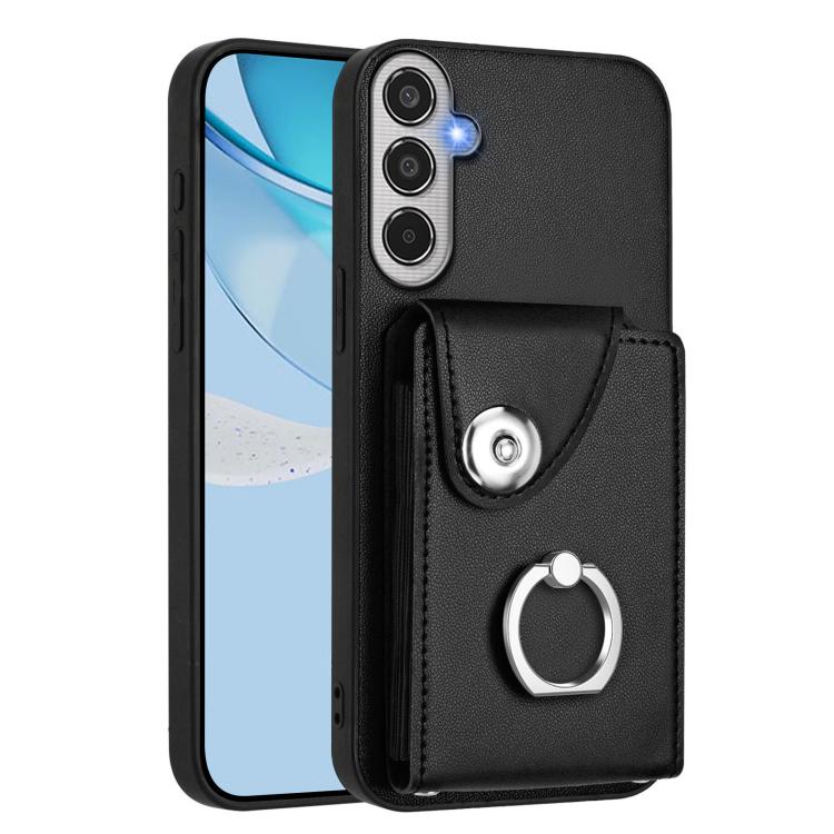Organ Card Bag Ring Holder Phone Case, For Samsung Galaxy M56 5G, For Samsung Galaxy M16 5G / F16 5G, For Samsung Galaxy M35 5G, For Samsung Galaxy M55 / C55 5G