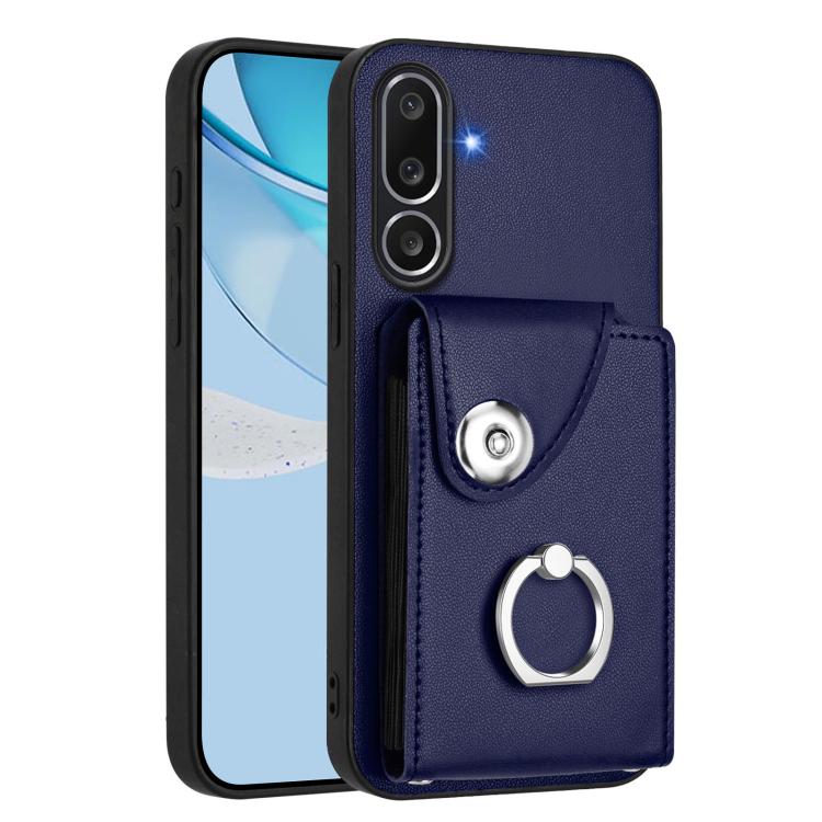 Organ Card Bag Ring Holder Phone Case, For Samsung Galaxy M56 5G, For Samsung Galaxy M16 5G / F16 5G, For Samsung Galaxy M35 5G, For Samsung Galaxy M55 / C55 5G