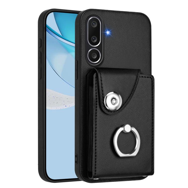 Organ Card Bag Ring Holder Phone Case, For Samsung Galaxy M56 5G, For Samsung Galaxy M16 5G / F16 5G, For Samsung Galaxy M35 5G, For Samsung Galaxy M55 / C55 5G