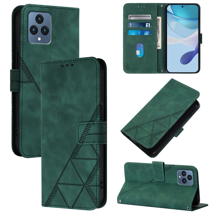 Crossbody 3D Embossed Flip Leather Phone Case, For T-Mobile Revvl 8, For T-Mobile REVVL 7 Pro 5G, For T-Mobile REVVL 6 Pro / 6x Pro 5G, For T-Mobile REVVL 6 / 6x 5G, For T-Mobile REVVL 7 5G