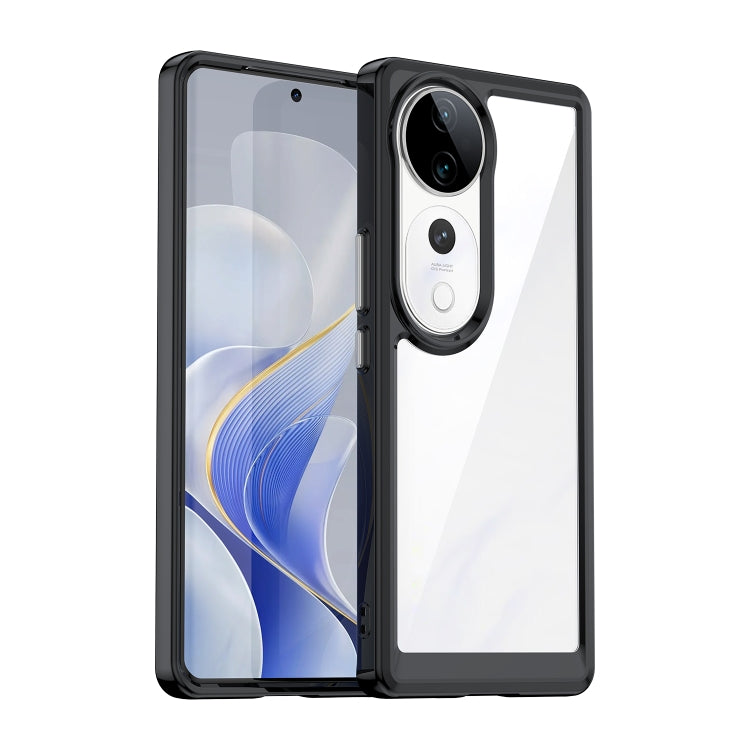Colorful Series Acrylic Hybrid TPU Phone Case, For vivo V40 5G, For vivo S19 Pro