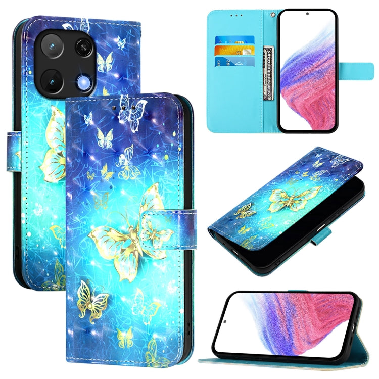3D Painting Horizontal Flip Leather Phone Case, For UMIDIGI G100x 5G / 4G, For UMIDIGI G100 Pro, For Umidigi Note 90, For Umidigi G9 5G, For Umidigi Bison X20, For Umidigi A15 / A15C / A15T