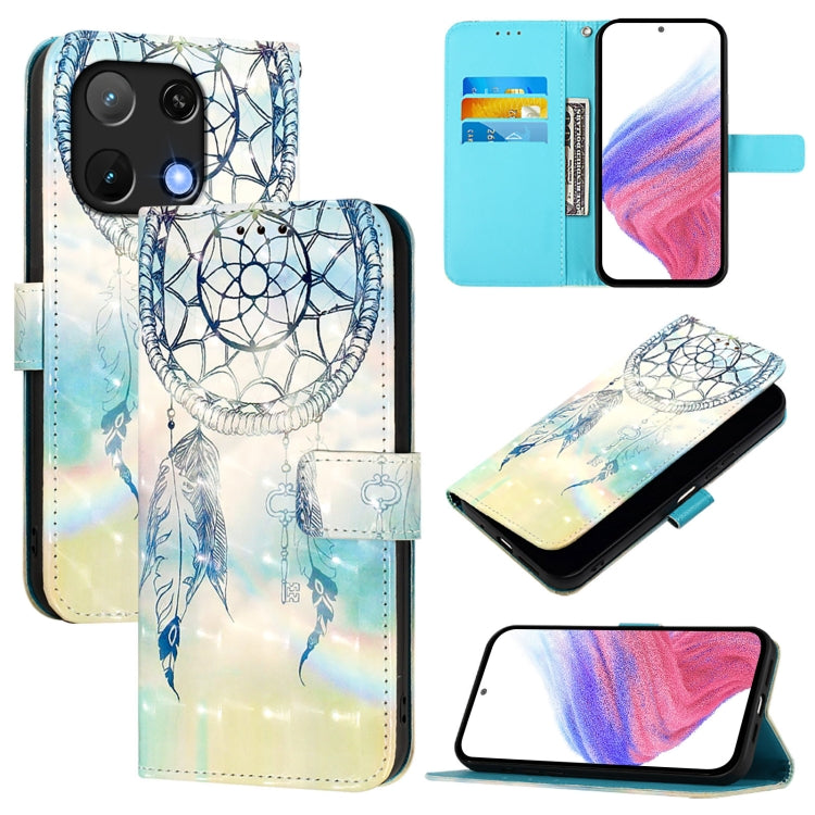 3D Painting Horizontal Flip Leather Phone Case, For UMIDIGI G100x 5G / 4G, For UMIDIGI G100 Pro, For Umidigi Note 90, For Umidigi G9 5G, For Umidigi Bison X20, For Umidigi A15 / A15C / A15T