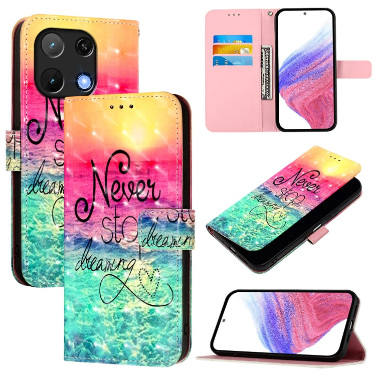 3D Painting Horizontal Flip Leather Phone Case, For UMIDIGI G100x 5G / 4G, For UMIDIGI G100 Pro, For Umidigi Note 90, For Umidigi G9 5G, For Umidigi Bison X20, For Umidigi A15 / A15C / A15T