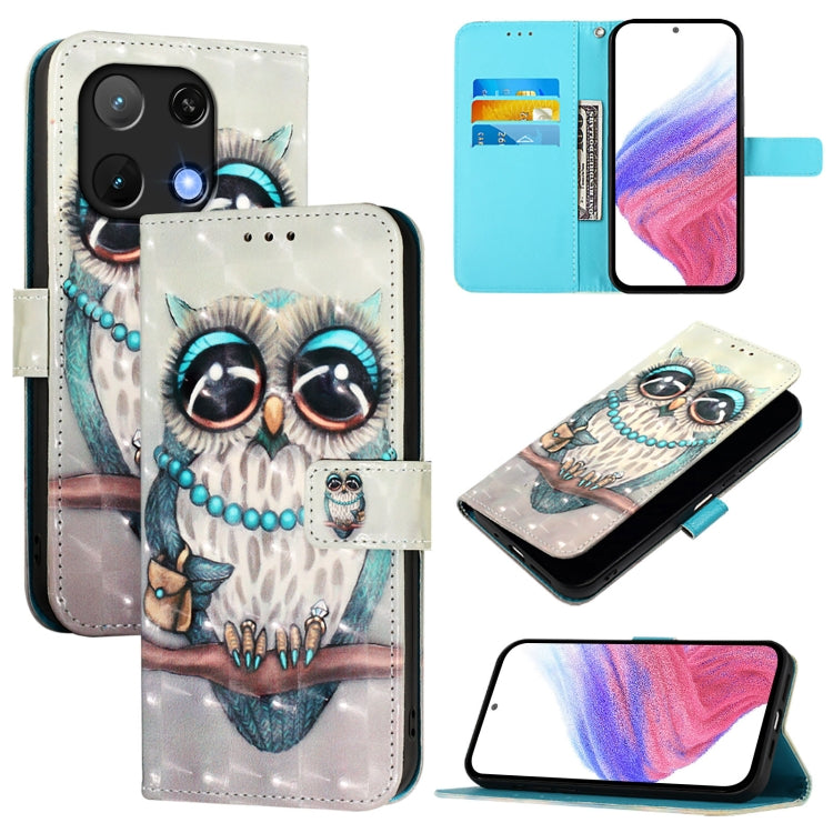 3D Painting Horizontal Flip Leather Phone Case, For UMIDIGI G100x 5G / 4G, For UMIDIGI G100 Pro, For Umidigi Note 90, For Umidigi G9 5G, For Umidigi Bison X20, For Umidigi A15 / A15C / A15T
