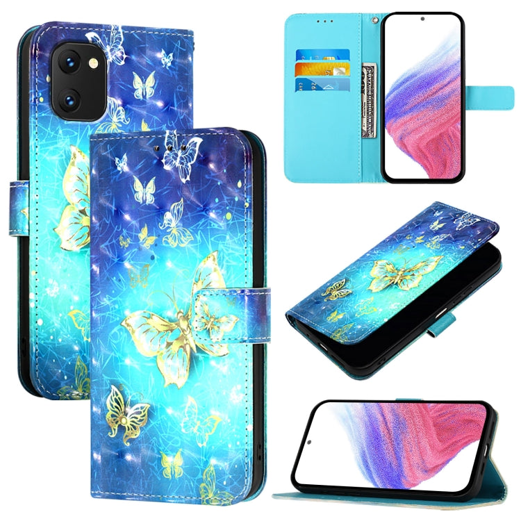 3D Painting Horizontal Flip Leather Phone Case, For Umidigi Power 7 / 7S, For Umidigi Power 7 Max