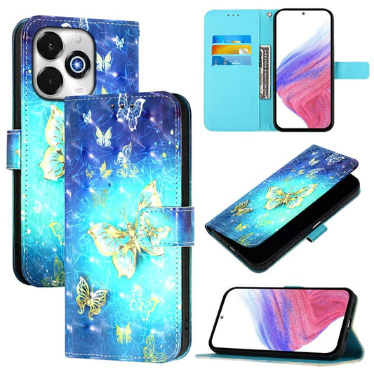 3D Painting Horizontal Flip Leather Phone Case, For UMIDIGI G100x 5G / 4G, For UMIDIGI G100 Pro, For Umidigi Note 90, For Umidigi G9 5G, For Umidigi Bison X20, For Umidigi A15 / A15C / A15T