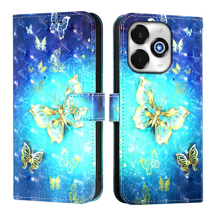 3D Painting Horizontal Flip Leather Phone Case, For UMIDIGI G100x 5G / 4G, For UMIDIGI G100 Pro, For Umidigi Note 90, For Umidigi G9 5G, For Umidigi Bison X20, For Umidigi A15 / A15C / A15T