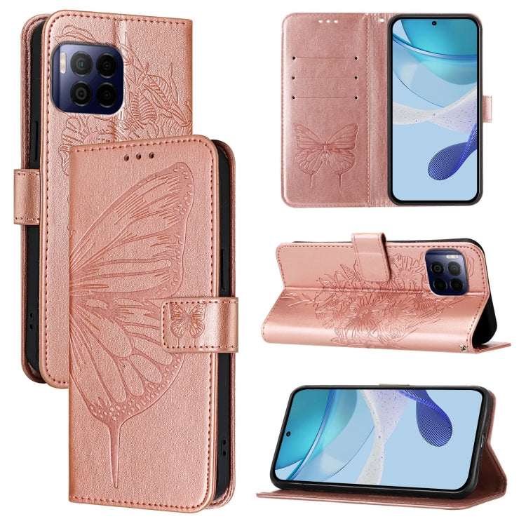 Embossed Butterfly Leather Phone Case, For T-Mobile REVVL 8 / T Phone 3 5G, For T-Mobile REVVL 7 Pro 5G, For T-Mobile REVVL 7 5G, For T-Mobile REVVL 6 Pro / 6x Pro, For T-Mobile REVVL 6 / 6x