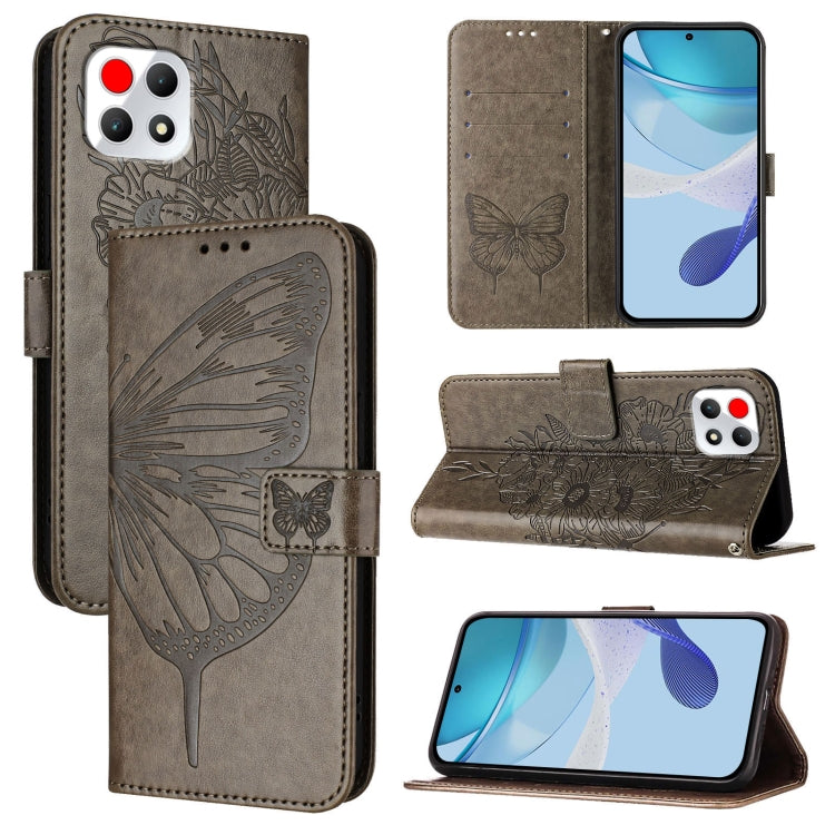 Embossed Butterfly Leather Phone Case, For T-Mobile REVVL 8 / T Phone 3 5G, For T-Mobile REVVL 7 Pro 5G, For T-Mobile REVVL 7 5G, For T-Mobile REVVL 6 Pro / 6x Pro, For T-Mobile REVVL 6 / 6x