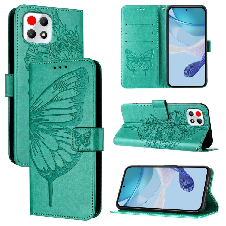 Embossed Butterfly Leather Phone Case, For T-Mobile REVVL 8 / T Phone 3 5G, For T-Mobile REVVL 7 Pro 5G, For T-Mobile REVVL 7 5G, For T-Mobile REVVL 6 Pro / 6x Pro, For T-Mobile REVVL 6 / 6x