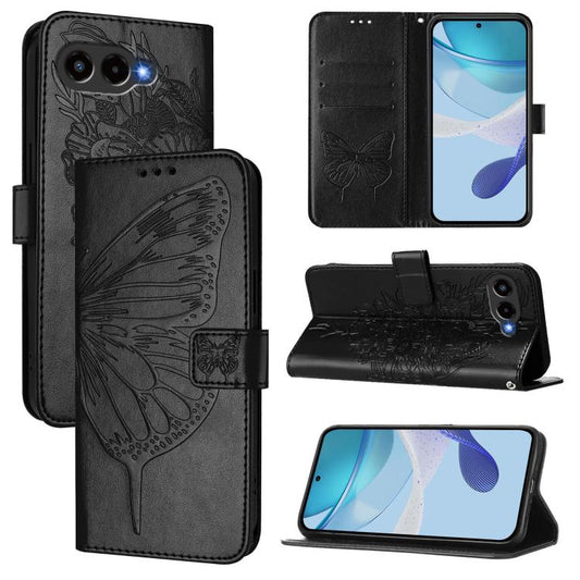 Embossed Butterfly Leather Phone Case, For T-Mobile REVVL 8 / T Phone 3 5G, For T-Mobile REVVL 7 Pro 5G, For T-Mobile REVVL 7 5G, For T-Mobile REVVL 6 Pro / 6x Pro, For T-Mobile REVVL 6 / 6x