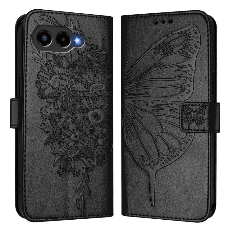 Embossed Butterfly Leather Phone Case, For T-Mobile REVVL 8 / T Phone 3 5G, For T-Mobile REVVL 7 Pro 5G, For T-Mobile REVVL 7 5G, For T-Mobile REVVL 6 Pro / 6x Pro, For T-Mobile REVVL 6 / 6x